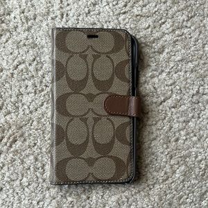 iPhone X Coach Wallet/Case